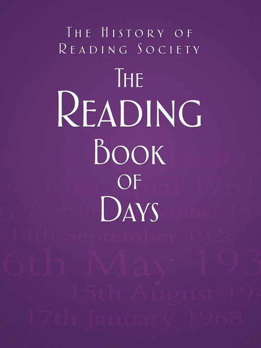 Cover image for The Reading Book of Days
